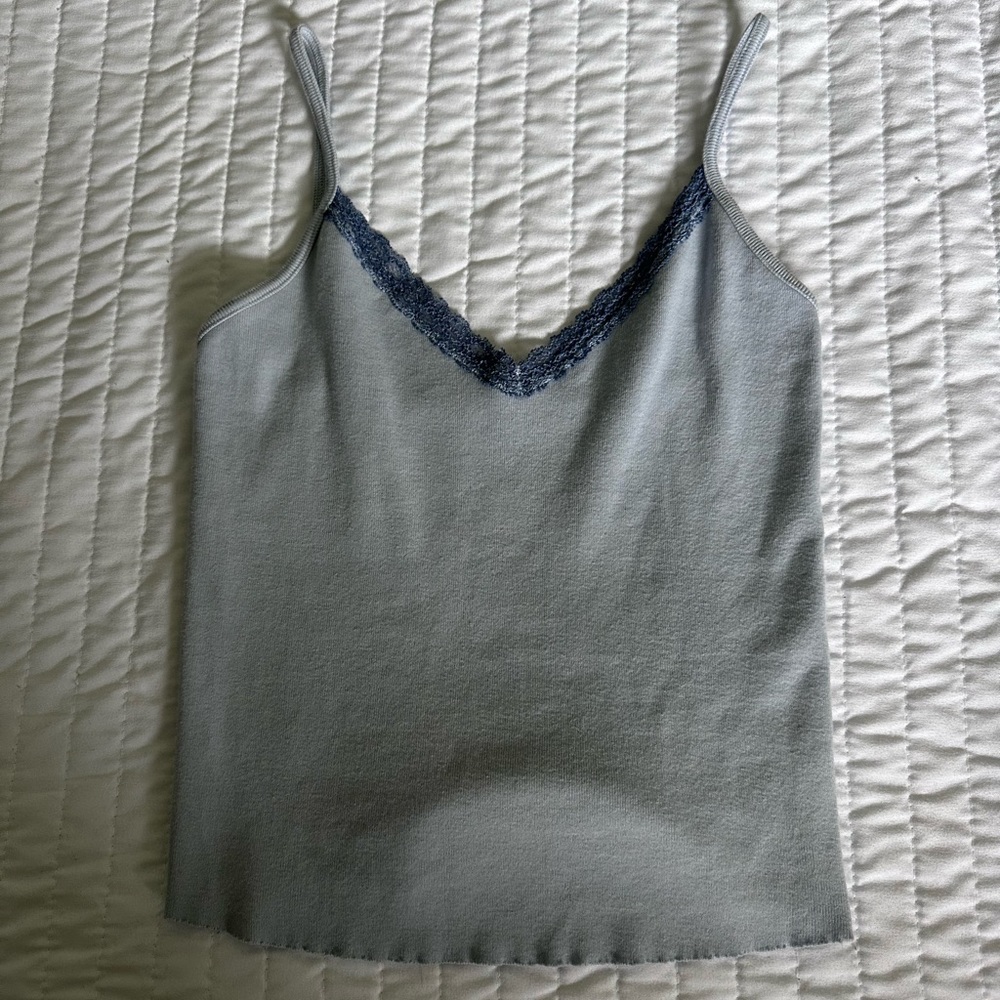 One size fits all PacSun light blue crop top